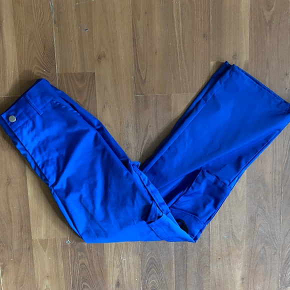 Blue Cargo Pants - Picture 3 of 4